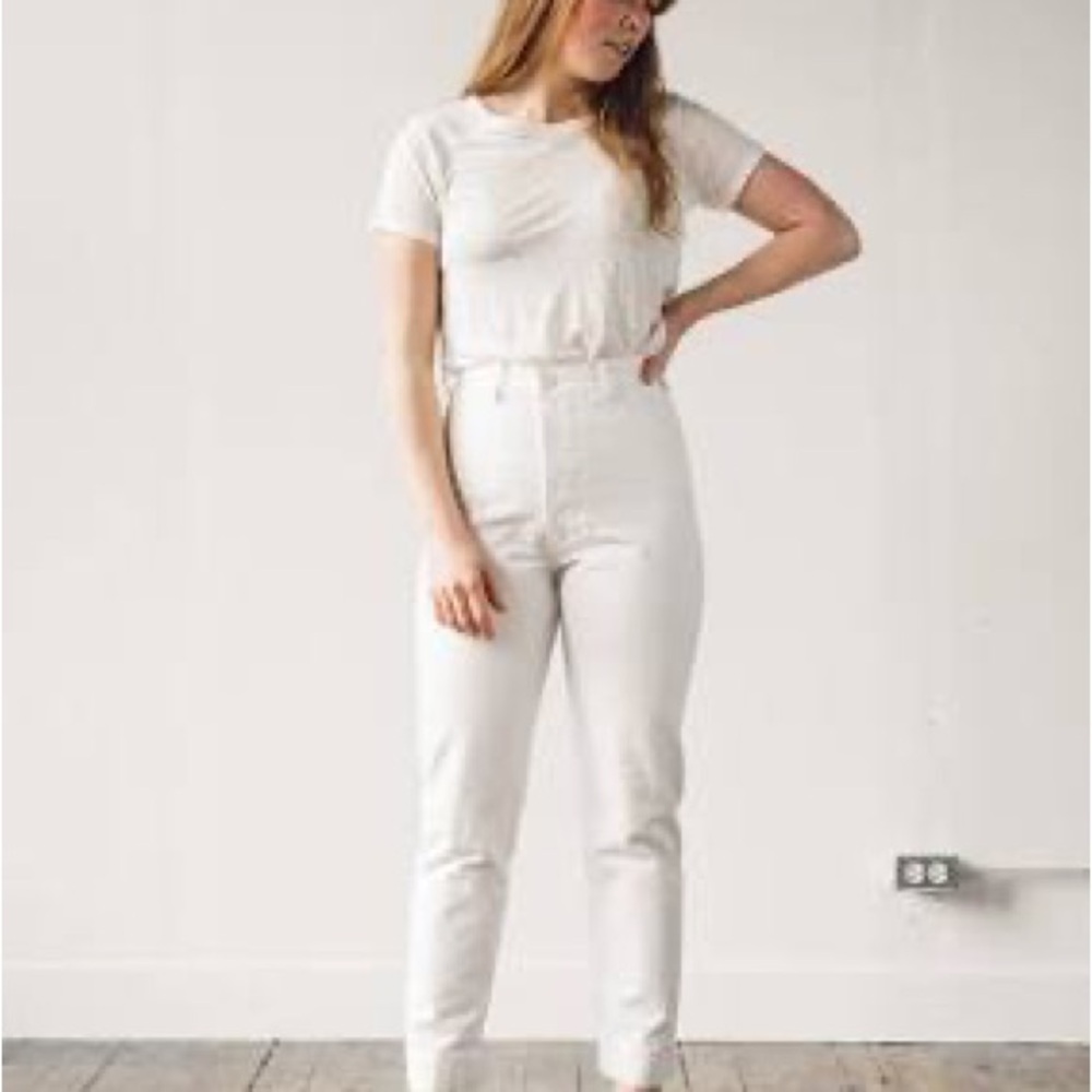 Jesse Kamm White Ranger Pants